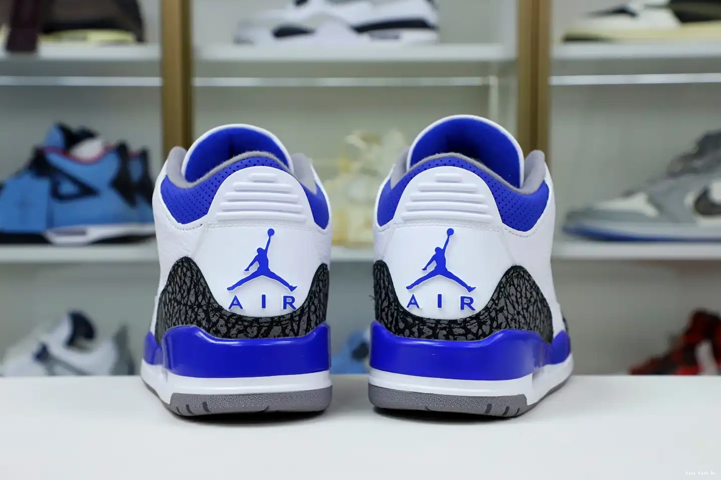 3 AIR 'RACER JORDAN BLUE' Kimikick RETRO 0714